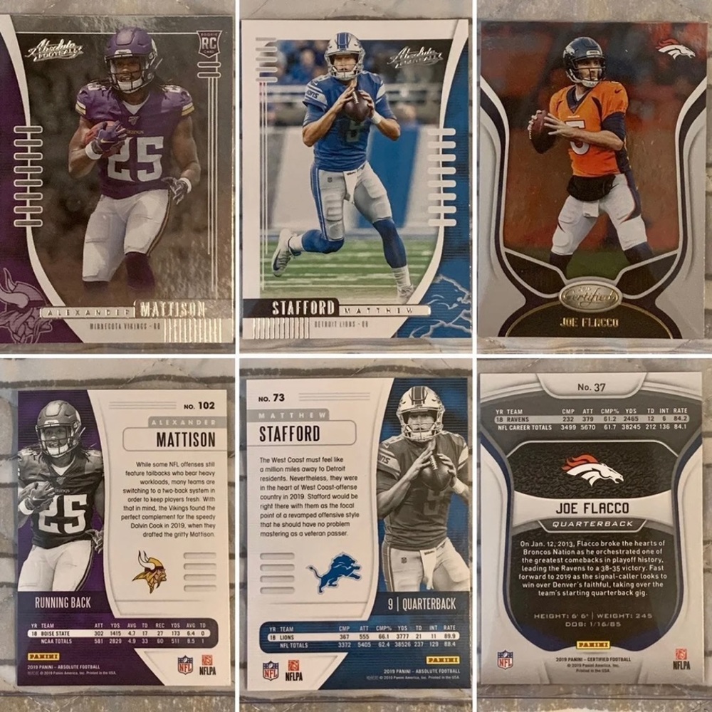 NFL Football Cards Lot